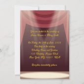 Twee mieren in het liefdespodium lichten theater b kaart (Achterkant)