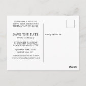 Twee minder foto's van vissen sparen de aankondigi briefkaart (Achterkant)