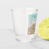 Twee Minder Vis in het Zee Shot Glass Glas (Links)