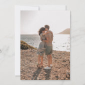 Twee minder vissen in de Zee | Foto Verloving Anno Aankondiging (Achterkant)