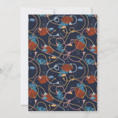 Twee minder vissen in de Zee moderne partij Kaart (Achterkant)