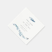 Twee minder vissen in de Zee op persoonlijke titel Servet (Hoek)