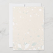 Twee minder vissen in de Zee Shower-uitnodiging Kaart (Achterkant)