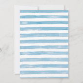 Twee minder vissen in de Zee stellen de uitnodigin Kaart (Achterkant)