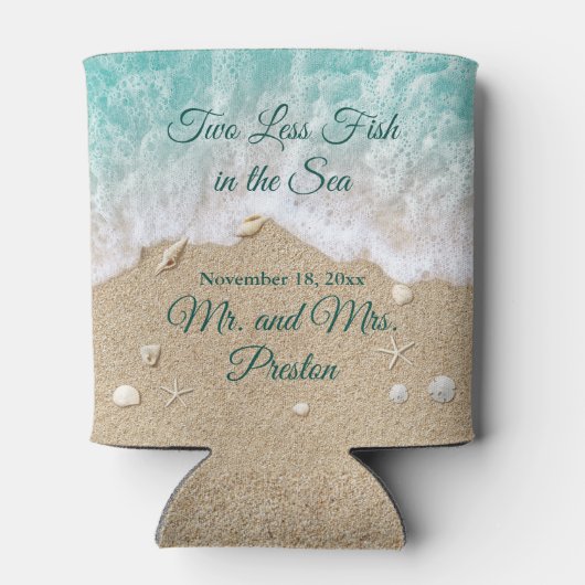 Twee Minder Vissen in het Zee Blikjeskoeler (Achterkant)