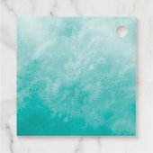 Twee Minder Vissen in het Zee Dank U Bedankjes Labels (Achterkant)