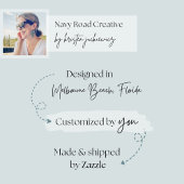 Twee minder vissen in het Zee Kust Welkomstbord Poster