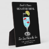 Twee Minder Vissen in het Zee ・ PERSONALISEER deze Fotoplaat (Zijkant)