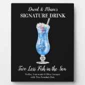 Twee Minder Vissen in het Zee ・ PERSONALISEER deze Fotoplaat (Voorkant)