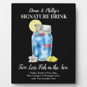 Twee Minder Vissen in het Zee ・ PERSONALISEER deze Fotoplaat (Voorkant)