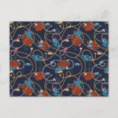 Twee minder vissen in het Zee Photo Engagement Par Uitnodiging Briefkaart (Achterkant)