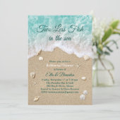 Twee Minder Vissen in het Zee Repetitie Diner Kaart (Staand voorkant)