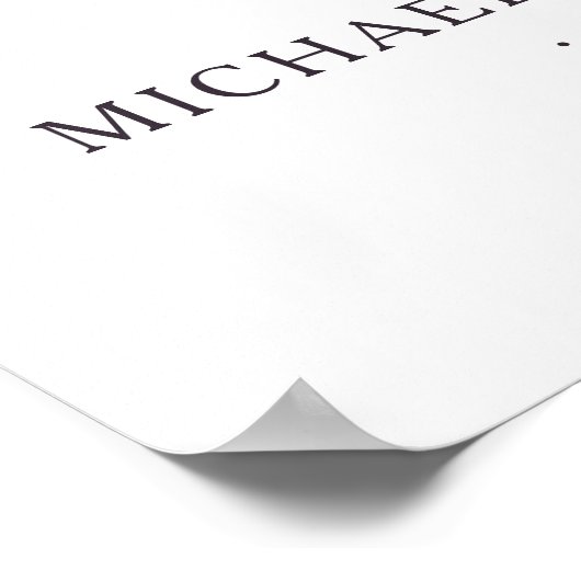 Twee minder vissen in het Zee Trouwbord Poster (Hoek)