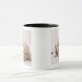 Twee Miniature Dachshund Mok (Midden)