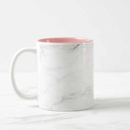 Twee minimalistische Mok van de Marmer van Tone (Links)