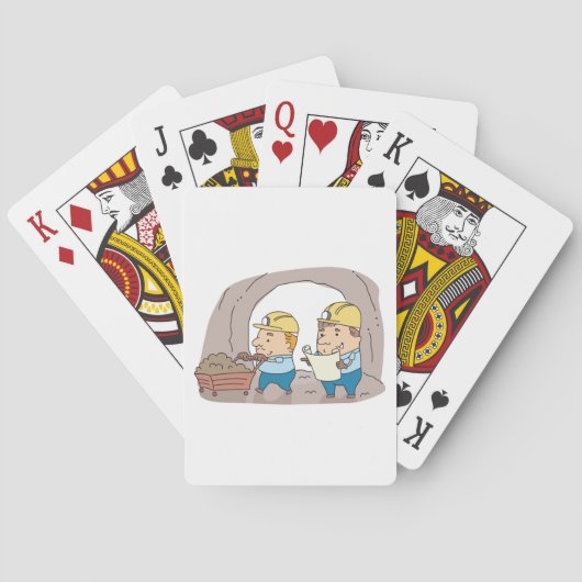 Twee minuten pokerkaarten (Achterkant)