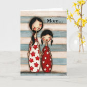 TWEE - Moederdag Kaart (Gele Bloem)