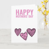 Twee moeders gefeliciteerd Gay Moederdag Kaart (Gele Bloem)