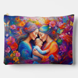 Twee moeders met hun Baby Etui