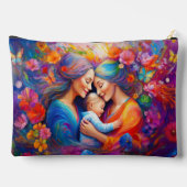 Twee moeders met hun Baby Etui (Achterkant)