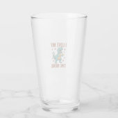 Twee moeders trots dinosaurus vector T-shirt ontwe Glas (Achterkant)