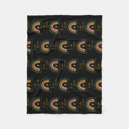 Twee moeders zijn beter dan één lesbische moeder fleece deken (Voorkant)