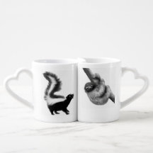 Twee Mokken samen - Skunk en Sloth