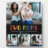 Twee momen zijn beter dan één | Foto Moederdag Fotoplaat (Voorkant)