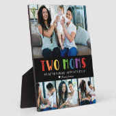 Twee momen zijn beter dan één | Foto Moederdag Fotoplaat (Zijkant)