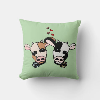 Twee Moo Koeien Kussen