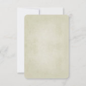 TWEE MOOIE UILEN RUSTIC WOODLAND RSVP KAARTEN (Achterkant)