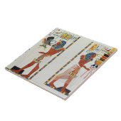 Twee moorden van de Tombs of the Kings of Thebes, Tegeltje (Zijkant)