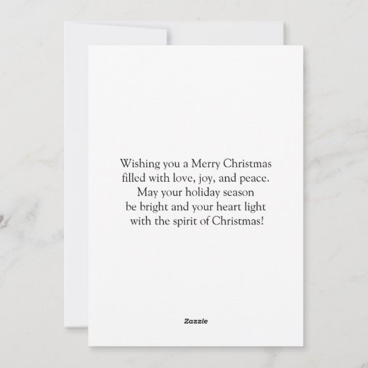 Twee Moppige Schapen Feestdagenkaart (Achterkant)