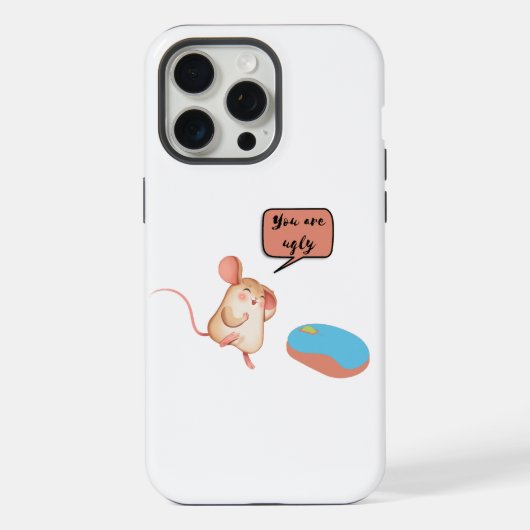 twee muizen iPhone hoesje (Achterkant)