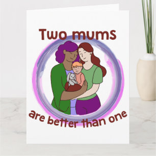 Twee Mums zijn beter dan één lesbisch ouderschap L Kaart