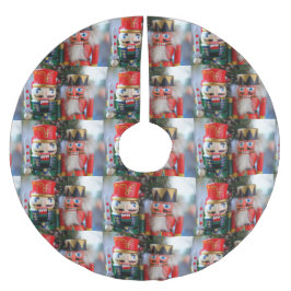 Twee muskietenkrakers kerstboom rok