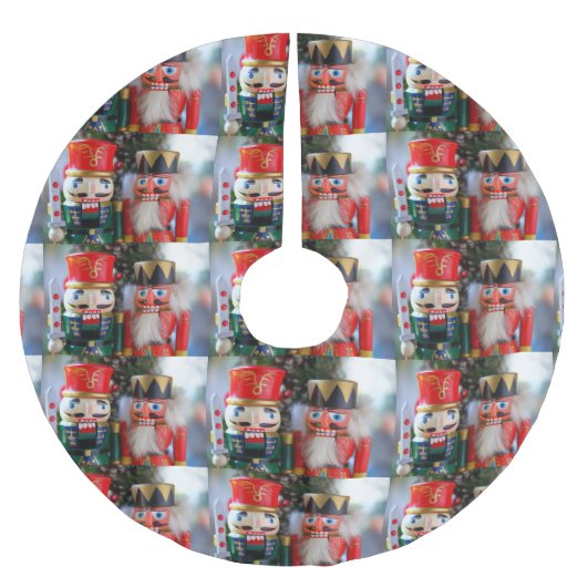 Twee muskietenkrakers kerstboom rok (Voorkant)