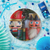 Twee muskietenkrakers papieren bordje (Feest)