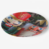 Twee muskietenkrakers papieren bordje (Gekanteld)