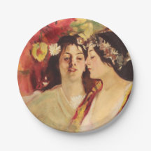 Twee muzen van de lente (door Stefan Luchian)