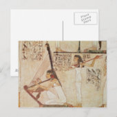 Twee muzikanten van de Tomb van Rekhmire Briefkaart (Voorkant / Achterkant)