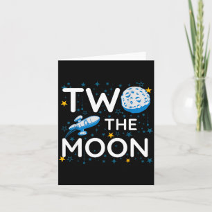 Twee naar de maan 2e planeet minnaar verjaardag ru kaart