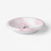 Twee naar de maan 2e verjaardag papieren kommen (Gebogen)