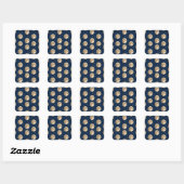 Twee Naar De Maan Sticker Verjaardagsfeestje In De (Vel)
