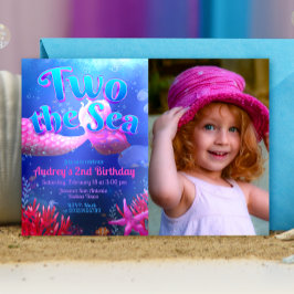 Twee naar de zee met foto Landschap Kaart