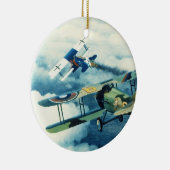 Twee naar Glory door William S. Phillips Keramisch Ornament (Rechts)