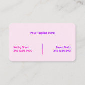 Twee namen Brows Lashes Tech Visitekaartje (Achterkant)