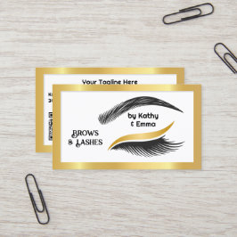 Twee namen Lashes Brows Tech QR Visitekaartje