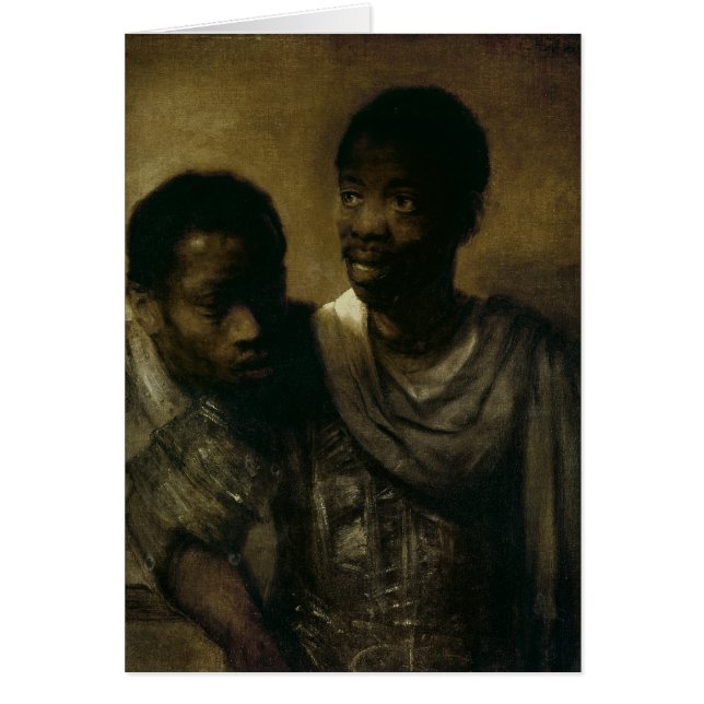 Twee Negroes, 1661 (Voorkant)