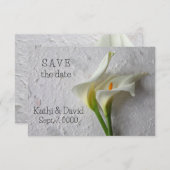 Twee nieuwe dommelies save the date (Voorkant / Achterkant)